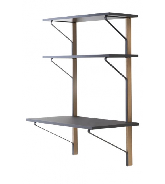 REB 010 Kaari Shelf with Desk Artek Mensola con Scrivania