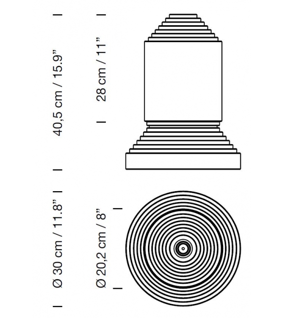 Babel Santa&Cole Lampe de Table