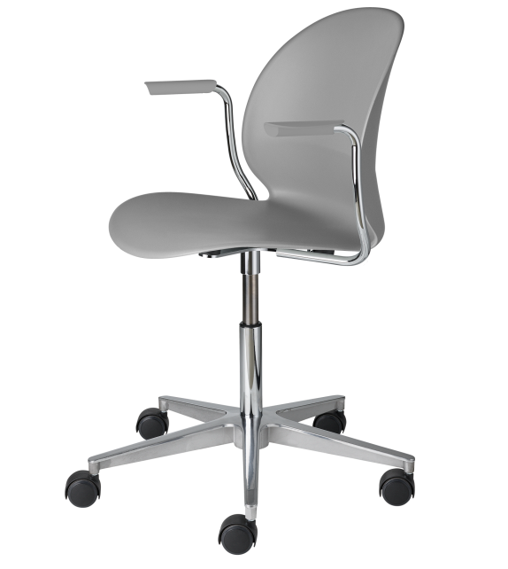 N02™ Recycle Fritz Hansen Petit Fauteuil Pivotante