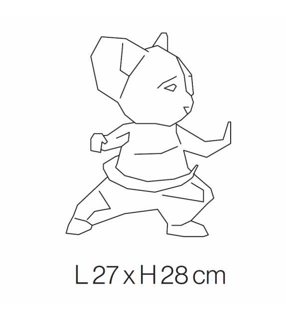 Versandfertig - Mr. Ciao Skulptur Bosa