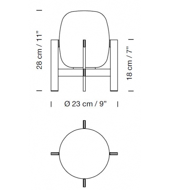 Cestita MetalicaSanta&Cole Lámpara de Mesa
