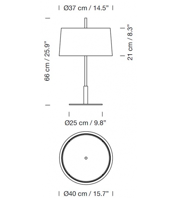 Diana Menor Santa&Cole Table Lamp
