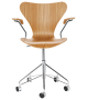 Series 7 Swivel Chair With Armrests Fritz Hansen