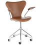 Series 7 Swivel Upholstered Chair With Armrests Fritz Hansen