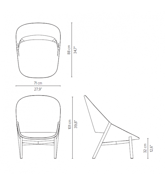 Elio Tribù Easy Chair