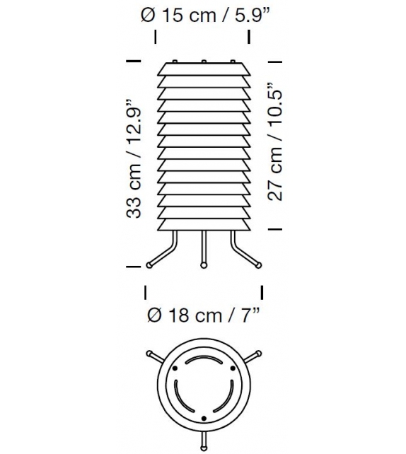 Maija 15 Santa&Cole Lampadaire