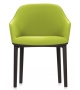 Softshell Chair Vitra Silla con Base de Cuatro Patas