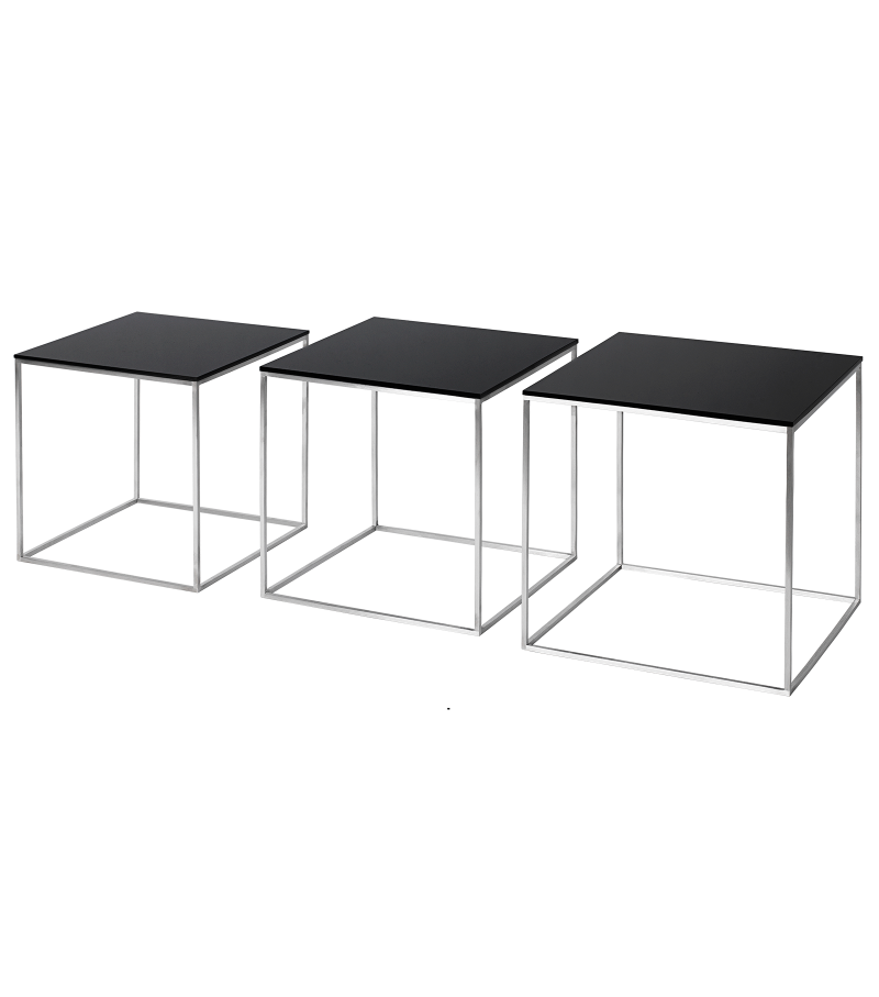 PK71 Set 3 Couchtische Fritz Hansen