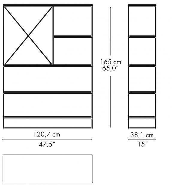 Planner™ Fritz Hansen Sistema de Estantes
