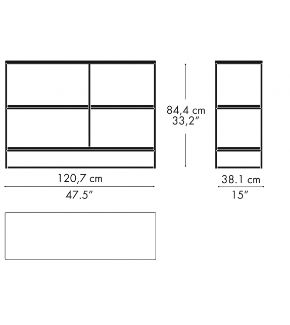 Planner™ Fritz Hansen Shelving System