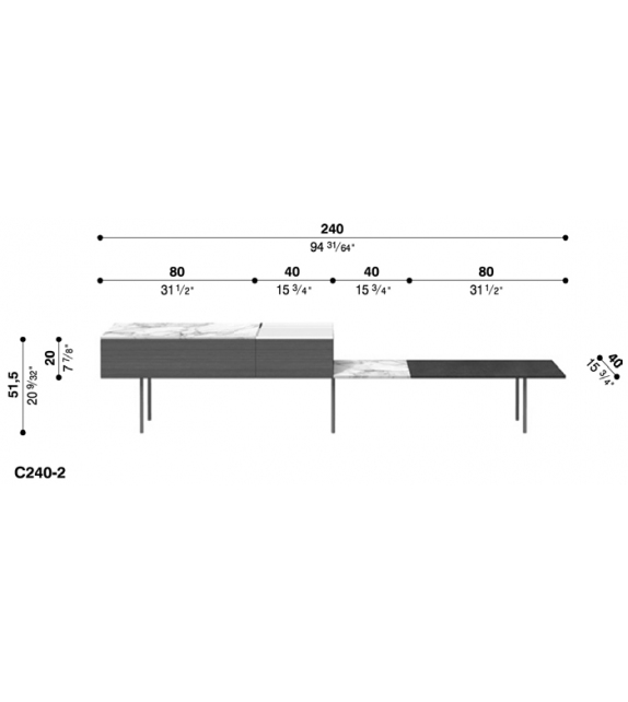 Moodboard Console Acerbis Console