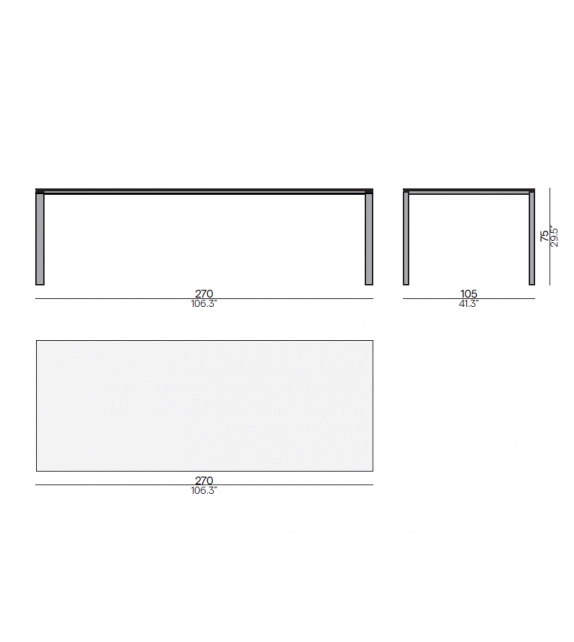 Trento Manutti Table