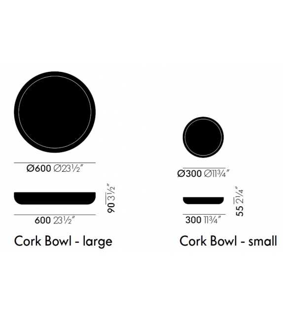 Cork Bowl Vitra Bol