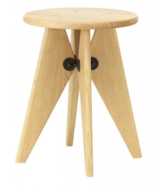 Tabouret Bois Stool Vitra