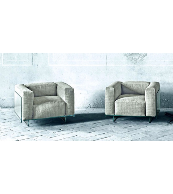 Crystal Lounge Glas Italia Armchair
