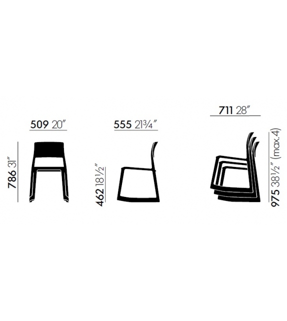 Tip Ton RE Vitra Stuhl