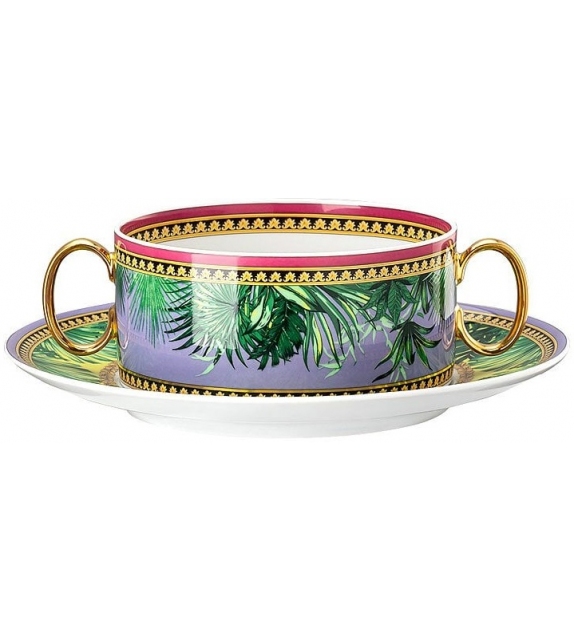 Jungle Animalier Rosenthal Versace Zuppiera