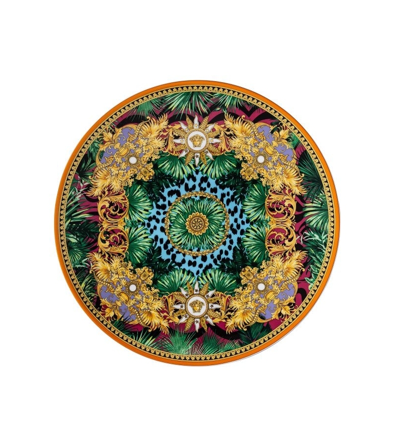 Jungle Animalier Wild Rosenthal Versace Assiette de Présentation