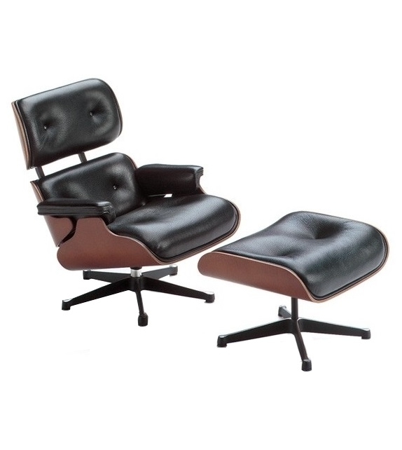 Miniatura Lounge chair & Ottoman, Eames