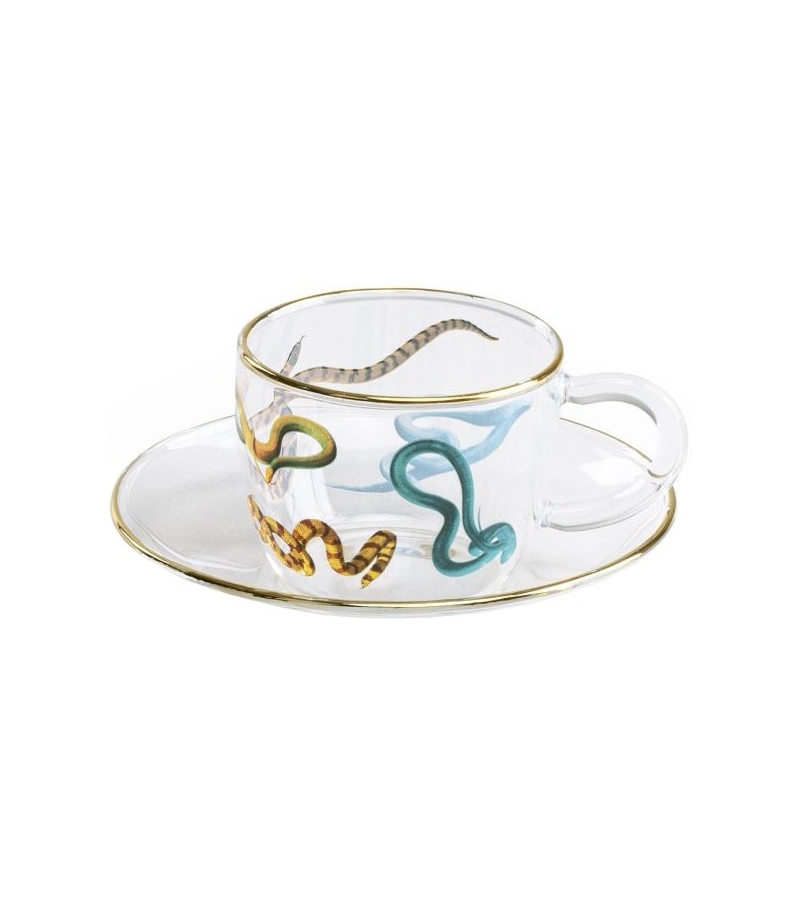 PrêtPrêt pour l'expédition - Snakes Seletti Ensemble de Tasse à Café
