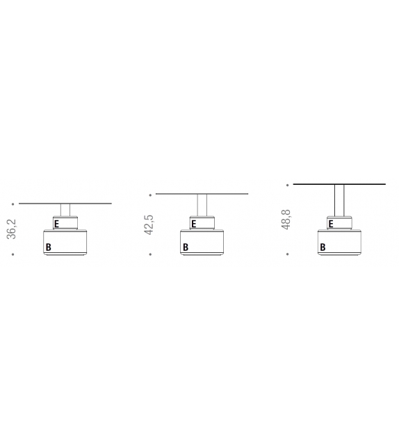 Menhir Acerbis Table Basse