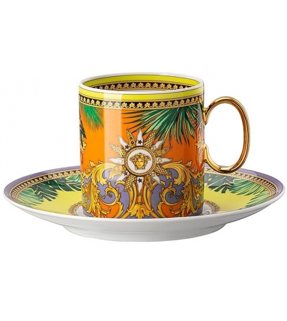 Jungle Animalier Rosenthal Versace Tazza Caffè Alta