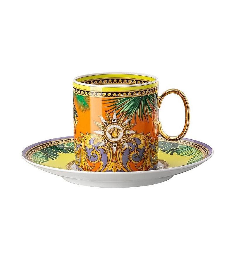 Jungle Animalier Rosenthal Versace Tazza Caffè Alta