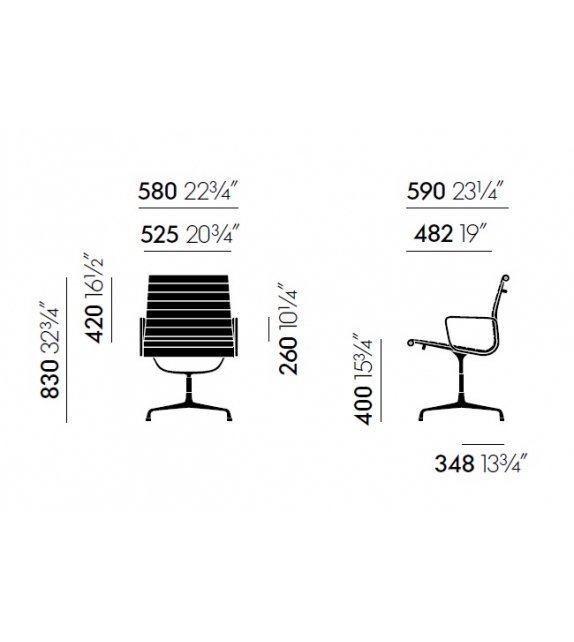 Vitra: Aluminium Group  EA 107