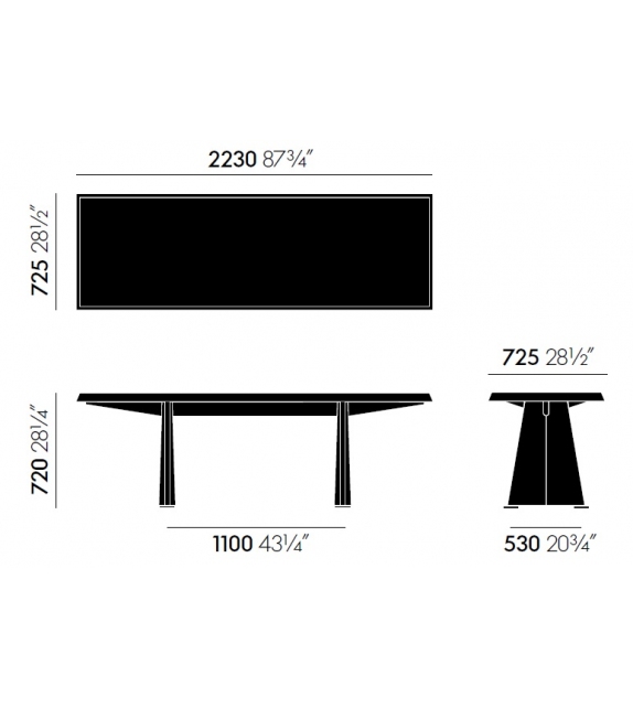 Vitra: Trapèze Mesa
