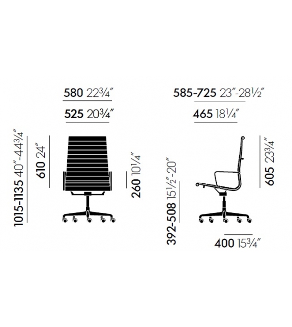 Vitra: Aluminium Group  EA 119 Silla