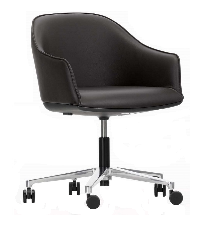 Softshell Chair Vitra Chaise à Roulettes