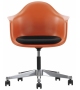 Eames Plastic Armchair PACC Chaise Pivotant Avec Coussin Vitra
