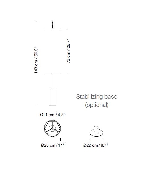 Dórica Santa&Cole Floor Lamp