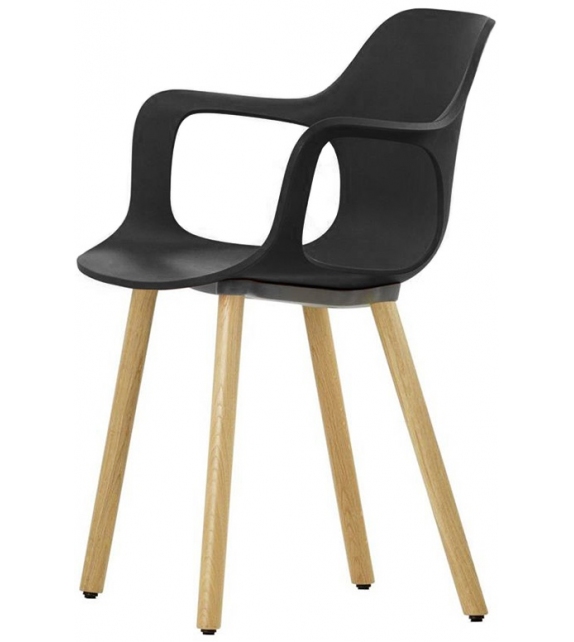 HAL RE Armchair Wood Vitra Chaise