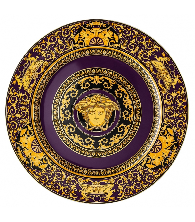 Medusa Marine Rosenthal Versace Assiette de Présentation