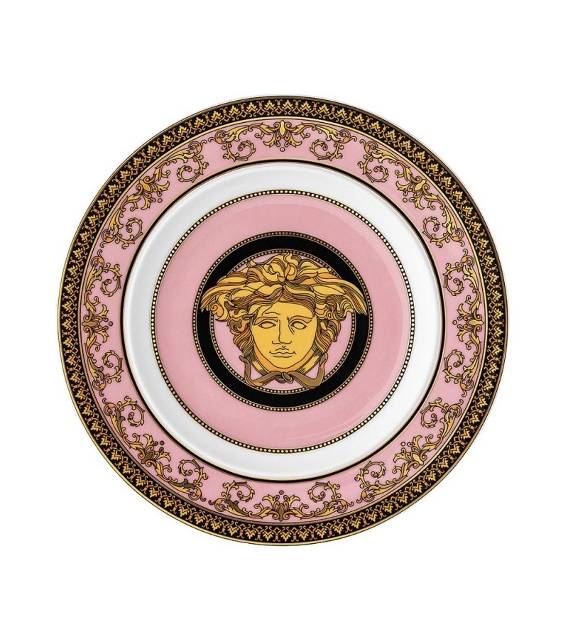 Medusa Rose Rosenthal Versace Piatto Piano