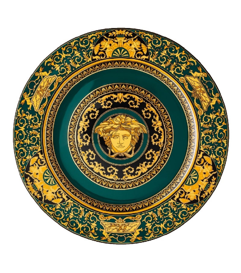 Medusa Juniper Rosenthal Versace Assiette de Présentation