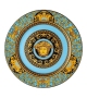 Medusa Celeste Rosenthal Versace Piatto Segnaposto
