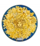 Medusa Rhapsody Blue Rosenthal Versace Flat Plate
