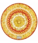 Medusa Rhapsody Red Rosenthal Versace Assiette de Présentation