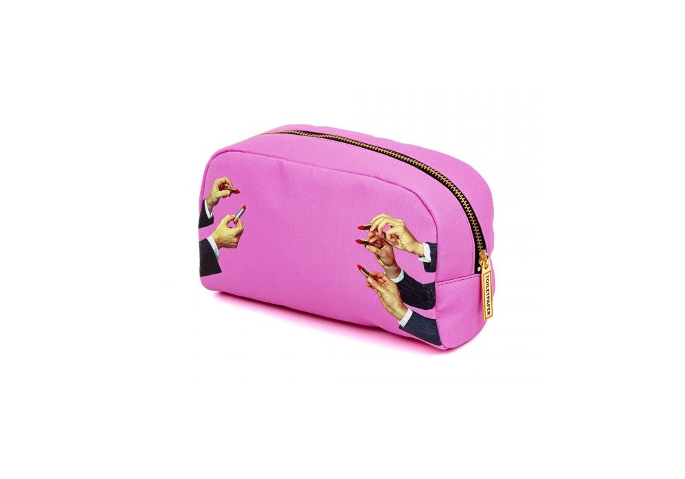 beauty case pink