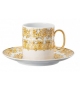 Medusa Rhapsody Rosenthal Versace Tall Coffee Cup & Saucer