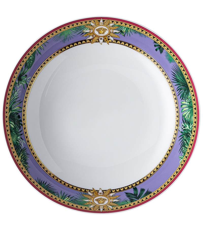 Jungle Animalier Rosenthal Versace Assiette Creuse