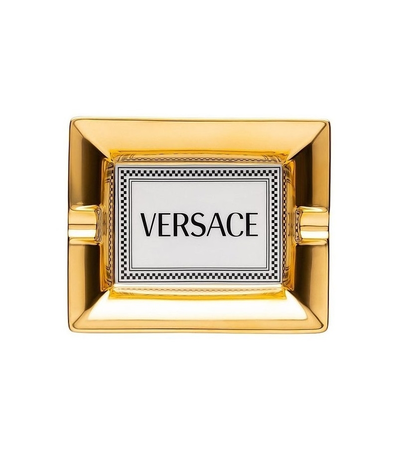 Medusa Rhapsody Red Rosenthal Versace Ashtray