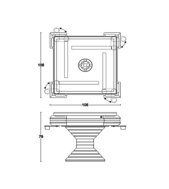 Table de Mahjong Vismara