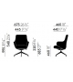 Grand Conference Lowback Chaise Vitra