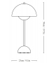 Flowerpot &Tradition Lampe de Table