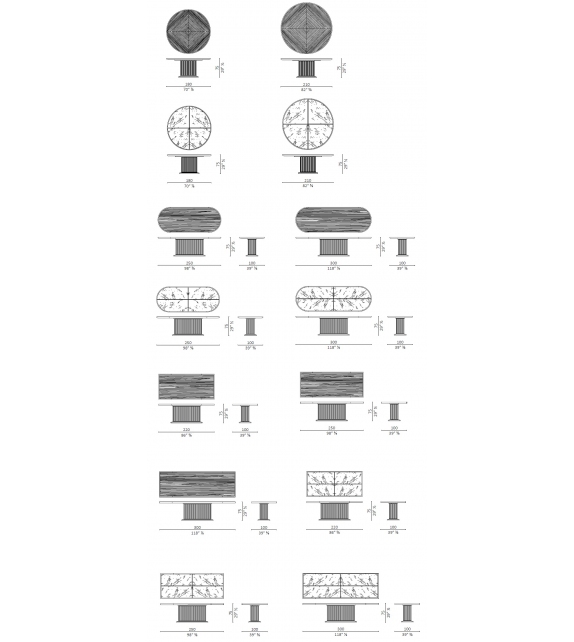 Full Ceccotti Collezioni Table