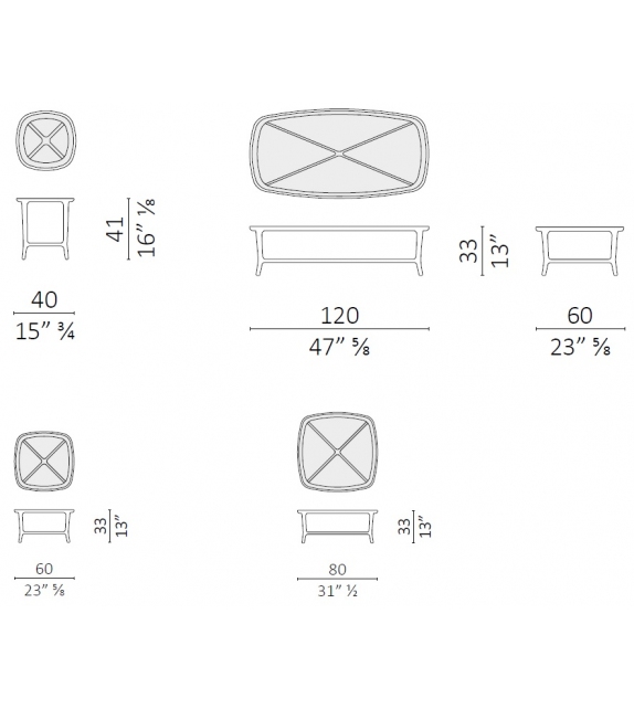 Jun Ceccotti Collezioni Coffee Table