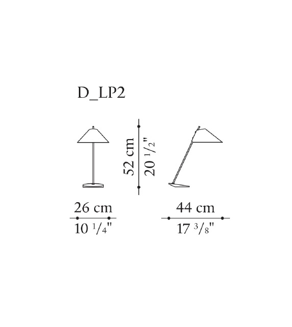 Base Ghisa Azucena Table Lamp